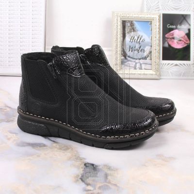 21. Comfortable, insulated ankle boots with zippers Rieker W RKR555