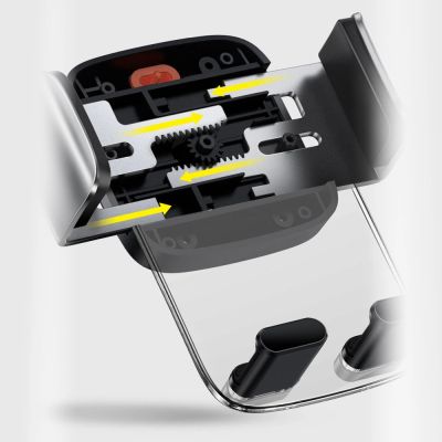 16. Baseus 2in1 car holder for cockpit and ventilation grille black (SUYK000001)