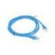 2. PATCHCORD CAT.5E UTP 1.5M BLUE FLUKE PASSED LANBERG 10-PACK