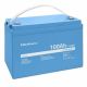 Qoltec 53705 Lithium Iron Phosphate (LiFePO4) Car Battery 100 Ah 12.8 V 100 A Car