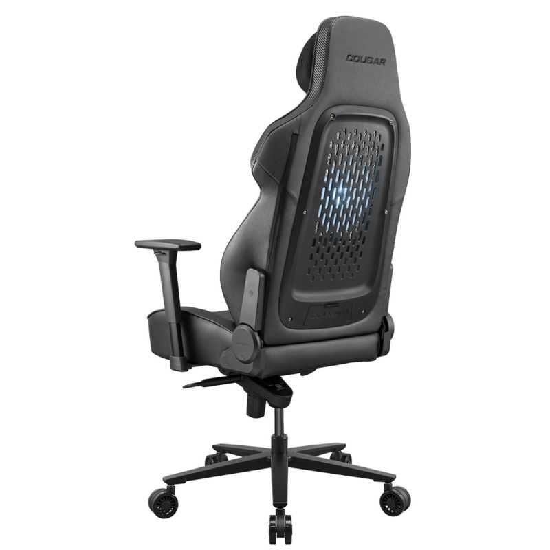 8. COUGAR CGR-ARP-BLB Universal Gaming Chair Upholstered Seat Black, Orange