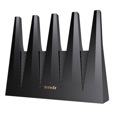 2. Tenda BE12 Pro Wireless Router 2.5 Gigabit Ethernet Dual-band (2.4 GHz/5 GHz) Black