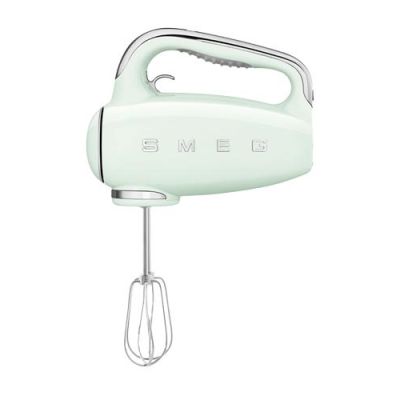 11. Smeg HMF01PGEU Hand Mixer in a Retro 1950s Style. Pastel Green.