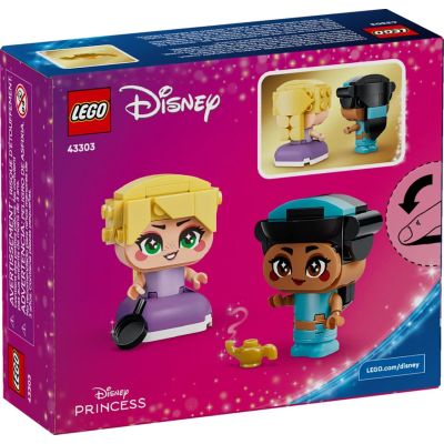 2. LEGO Disney Princess 43303 Jasmine and Rapunzel Mini Figure