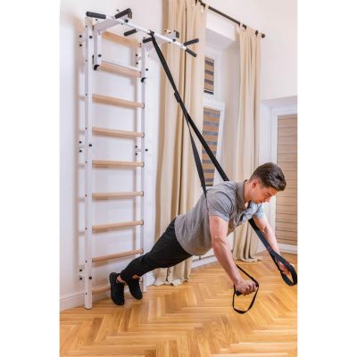 54. GYMNASTIC LAMBER WITH ADJUSTABLE METAL BAR 731W BENCHK