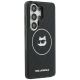 4. Karl Lagerfeld IML Repeated Choupette MagSafe Case for Samsung Galaxy S26 Ultra - Black