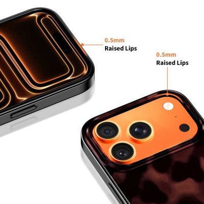 6. Tech-Protect Lamano MagSafe case for iPhone 17 Pro - black and red