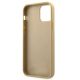 6. Guess GUHCP12SPUVQTMLBE iPhone 12 mini 5.4" gold/gold hardcase V-Quilted Collection