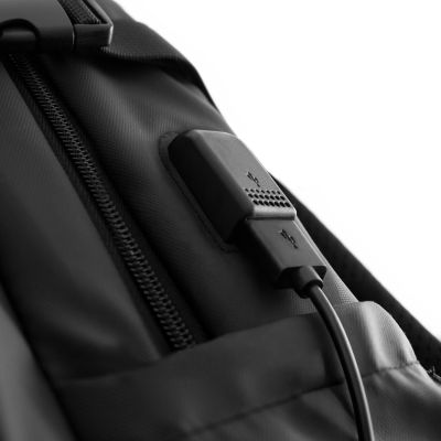 31. Wozinsky WPW-20L Travel Backpack with Laptop Pocket 40x20x25 cm for the Luggage Hold - Black