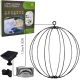 16. SOLAR HANGING LAMP BALL 30CM 120 LED COOL WHITE
