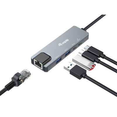 7. USB Equip 133496 Adapter USB 3.2 Gen 1 (3.1 Gen 1) Type-C Gray
