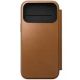 9. Nomad Modern Leather Folio Cell Phone Case 17.5 cm (6.9") Tan/Light Brown