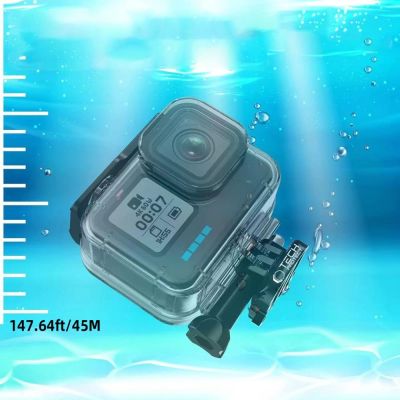 3. Tech-Protect GA200 Waterproof Case for GoPro Hero 9 / 10 / 11 / 12 - Transparent
