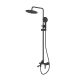 SHOWER COLUMN FIRA W/SHOWER-BATH MIXBLK