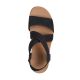 3. Skechers Women's Sandals DESERT KISS LOW 114705 BLK