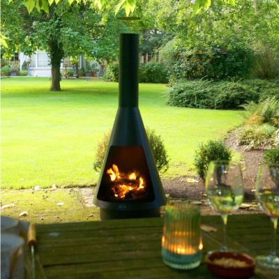 18. Heat LA Luz CH.002 garden fireplace