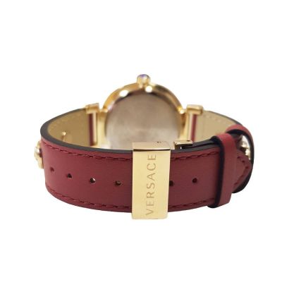 4. Versace Tribute women's watch red gold - VEVG00620