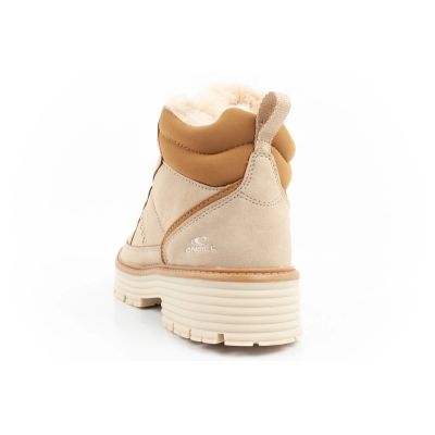 14. O'neill winter boots women's hiking boots ankle boots insulated fashionable beige brown