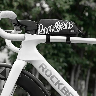 4. Rockbros G009 Flash Journey Top Tube Bike Bag 0.8L - Black