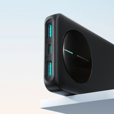 14. Joyroom JR-PBF12 Pro Powerbank 22.5W 10000mAh with Digital Display 2x USB-A 1x USB-C - Black