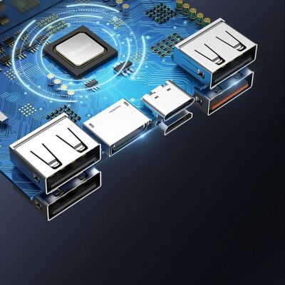 17. Baseus Amblight powerbank 65W 30000mAh Overseas Edition white (PPLG000102)