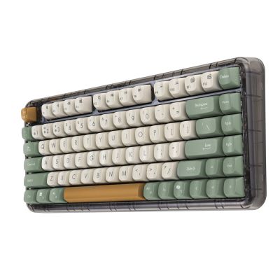 7. ASUS Jelly75 KD201 KEYBOARD/MK-WH/GE/83 keyboard Universal USB + RF Wireless + Bluetooth Multicolor