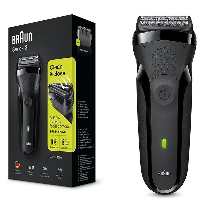 Braun 300s Foil Shaver (Black)