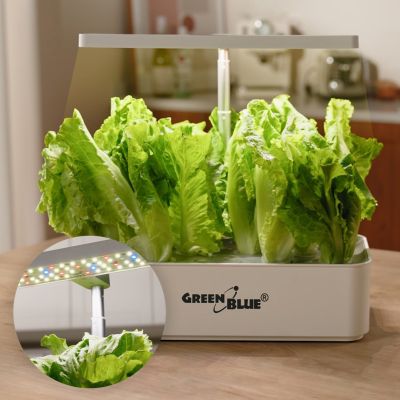 13. GREENBLUE SMART INDOOR GROWING SYSTEM, SMART POT, CAPACITY 4L, FOR 12 PLANTS, FULL SPECTRUM LEDS