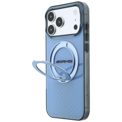 2. Mercedes AMG IML Double Layer Urban Line with Ring Stand MagSafe case for iPhone 18 Pro Max / 17 Pro Max - blue