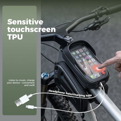 2. Rockbros bike frame bag 30120082001 1.3l