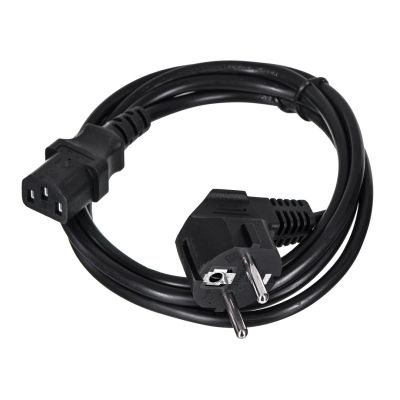 GEMBIRD PC-186 cable (C13 / IEC C13 / IEC 320 C13 - Schuko; 1.8m; black)