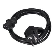 GEMBIRD PC-186 cable (C13 / IEC C13 / IEC 320 C13 - Schuko; 1.8m; black)