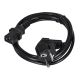 GEMBIRD PC-186 cable (C13 / IEC C13 / IEC 320 C13 - Schuko; 1.8m; black)