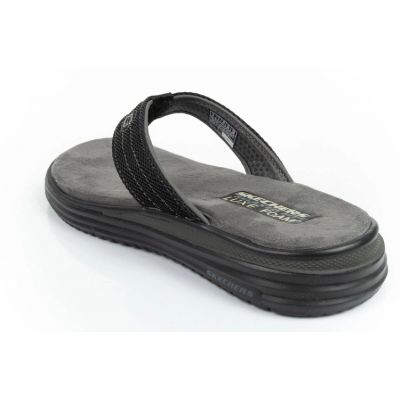 6. Skechers Proven Flip-Flops M 204577 BLK