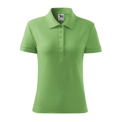 3. Malfini Cotton W MLI-21339 polo shirt pea