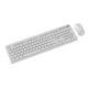 3. GEMBIRD WIRELESS SLIM PRO BUSINESS DESK KEYBOARD + MOUSE SET, WHITE, US LAYOUT