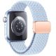 2. Tech-Protect Nylonmag Strap for Apple Watch 4 / 5 / 6 / 7 / 8 / 9 / SE (38 / 40 / 41 mm) - Blue