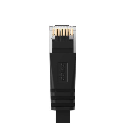 4. Orico PUG-C7B CAT7 10Gbps RJ45 Ethernet Network Cable Internet LAN Flat 15m - Black