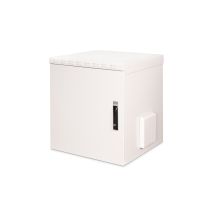Digitus 19" 12U 600x600 wall-mounted network cabinet, solid door, gray, undivided, assembled, IP55, 100kg