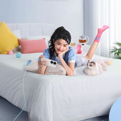 11. Baseus Explorer 100W USB-C - USB-C Cable with Intelligent Temperature Sensor 1m - Blue