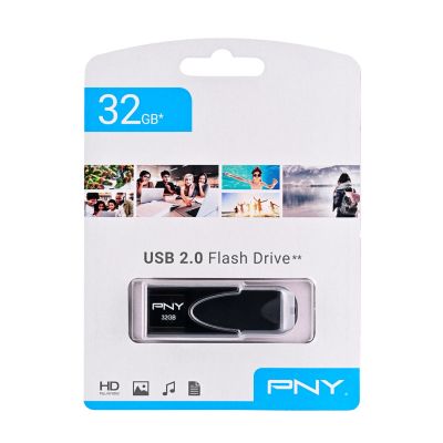 2. PNY Attache 4 USB 2.0 32GB USB Flash Drive