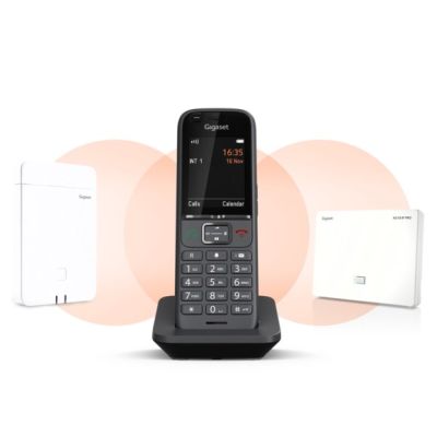 8. Gigaset S700H PRO DECT Phone Caller Name and Identification Anthracite