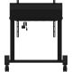 37. IIYAMA Floor jack on wheels max. 120KG MD-CAR2031-B1 retail sale (Speditionsversand)
