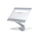 3. CONCEPTRONIC Laptop Holder with Docking Station 7 in 1 Silver