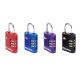 2. MASTER LOCK 4686EURT suitcase padlock Luggage combination lock Zinc Black, Blue, Purple, Red