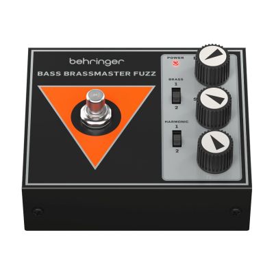2. Behringer Bass Brassmaster Fuzz - effect for bass guitar