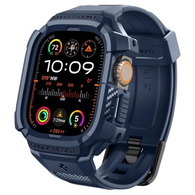 Spigen Rugged Armor Pro Case for Apple Watch Ultra 1 / 2 (49mm) - Navy Blue