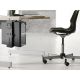 6. Equip 650892 Computer Mount Under Desk CPU Holder Black