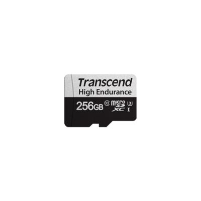 2. SD microSD Card 256GB Transcend SDXC USD350V w/adapter