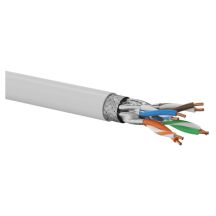 Q-LANTEC S/FTP cat.6A network cable, twisted pair, LSOH, Dca 4x2x23 AWG, 10Gb/s, gray, 500m (KIS6ALSOH500DQ)